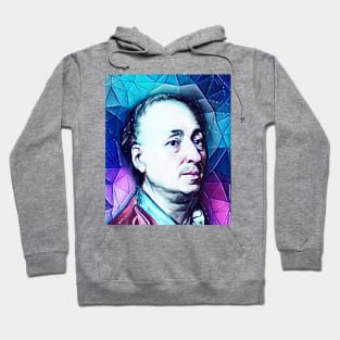 Denis Diderot Snowy Portrait | Denis Diderot Artwork 13 Hoodie